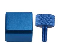 Nicear 4Pcs 3D Printer Bed Clips,Glass Build Plate Clips Use for Ender 3/Pro/V2/Max/Neo/5 CR-10 Series - Blue