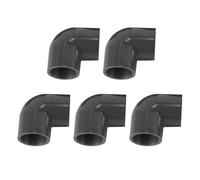 Nicear 5pcs Elbow Pipe Connectors 20mm PVC Pipe Fittings Elbow 90 Degree Conduit Fittings for Agricultural Irrigation