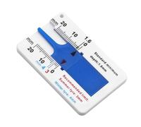 Nicear 6 Pcs Tyre Tread Depth Gauge UK Portable 0-20 Mm Tyre Tread Depth Gauge Tire Ruler Checker Portable For Car Truck Motorcycle Blue