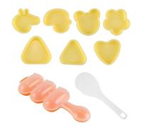 Nicear 8 Pcs Sushi Onigiri Musubi Maker Mold Kit Rice Ball Shake Makers For Beginners Lunch Bento And Home DIY