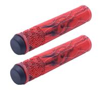 Nicear A Pair Of Scooter Bicycle Grips 160 Mm Mixed Colour Handlebar Grips for Stunt Scooter BMX MTB Bike（With Rubber Stopper）
