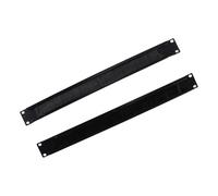 Nicear Cable Manager 1u 19 Inch 2 Pack Horizontal Rack Mount Cable Management Strip Panel With Brush Server Rack Wire Management System For Network Server Rack