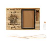 Nicear Dog Frame Photo Frame For Losing A Pet Sympathy Frame For Pets Pet Memorial Picture Frame With Small Glass Bottle For Ashes Or Hair Dog Cat Loss Gift Black