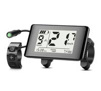 Nicear E-bike Display C961 for BBS01B BBS02B BBS HD Mid-Motor Bike Computer with 0-9 PAS UART Protocol 5-Pin Female Connector 2.7 Inch LCD Screen