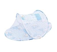 Nicear Foldable Mosquito Net Travel Tent Crib Portable Self-supporting Zip Travel Bed Crib Mosquito Net Suitable Family Outdoor Travel Blue(110 x 65 x 60 cm)