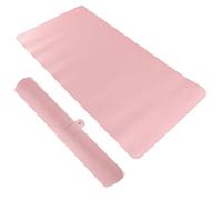 Nicear Large PU Leather Desk Mat 60x30cm Non-Slip Mouse Pad Waterproof Office Desk Protector For Laptop Keyboard Writing Workstation Home Office Accessories, Cherry Blossom Pink