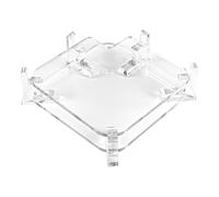Nicear Mac Mini M4 Stand Clear Acrylic Desktop Mount Holder for Mac Mini M4/ M4Pro 2024 Enhanced Cooling