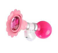 Nicear Pink Bicycle Bell with Adjustable Bracket - 95dB Aluminum Alloy Bicycle Horn, Universal Fit for 19-22mm Handlebars, Clear Ringtone Hearable By Adults and Kids
