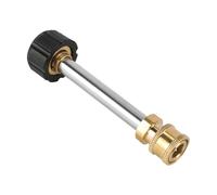Nicear Pressure Washer Adapter For Karcher Hd (M22 14mm) 1/4'' Quick Connect Snow Foam Spray Gun Connector, Brass And Stainless Steel Spray Wand Coupler For Detailing Cleaning