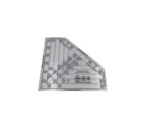 Nicear Quilting Ruler Quilt Ruler Pineapple Decorative Tool Suitable for Pattern Design Drawing Pattern Making