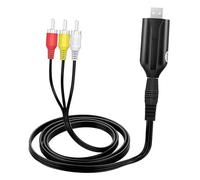 Nicear USB 2.0 Video Cable To USB Audio Video Capture Card Adapter for VHS DVD AV To Digital Converter for PC Laptop XP 2000 7 8 10 Vista OS