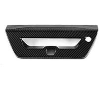 Nicebee ABS Carbon Fiber Grain Exterior/Interior Accessories Decoration Trim Cover for 2017-2020 Ford Raptor F150 LTD (Tail Gate Trunk Door Handle Bowl Decoration Cover)