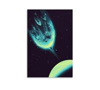 Nicebleed Art Space There Is No Planet To Save Art Posters Wall Art Picture Painting Poster Canvas Print Posters Artworks Room Dec