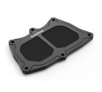 NICECNC Aire Filtrar Box Cover Kit Compatible with 125 200 250 390 Duke, Compatible with Husqvarna Svartpilen 401 2021-2023, Vented Air Box Cover with Filtrar Screen,Black