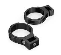 NICECNC Black 2PCS Front Fork Hose Compatible with Surron light bee X/S Rustproof Surface Brake Line Holder Compatible with Segway X160/X260 See Fitment