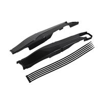 NICECNC Black ABS Rear Swingarm Swing Arm Protector Guard Covers Kit Compatible with 150-500 EXC EXCF XCW XCFW 2012-2023