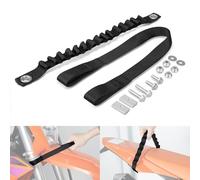 NICECNC Black Front Rear Lift Pull Strap Kit Compatible with 125-450 XC SX XCF SXF 2023-24 150-500 EXC EXCF XCW XCF-W XW-F 2024,Compatible with Husqvarna 125-450 FC FX TX TC 2023-24,See Fitment