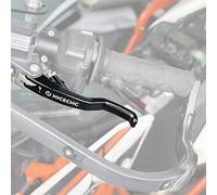 NICECNC Black Shorty Clutch Lever Compatible with KTM 690 Enduro R/SMC R 2014-2022,1050 1090 1190 1290 Adventure 2013-2022,Husqvarna 701 Supermoto/Enduro 2016-2022,GASGAS 700 SM/ES 2022-2023