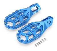 NICECNC Blue Forged Foot Pegs Compatible with 2023 XC/XCF/SX/SXF 125-500 2023 FC/TC/FX/TX 125-501