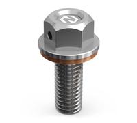 NICECNC M8X1.25 Sliver Magnetic Oil Drain Plug Bolt Compatible with Honda CRF250R 2004-2016 CRF250X 2004-2017 CRF450R 2009-2016 Compatible with Suzuki RMZ250 2013-2016 RMZ450 2008-2016 See Fitment