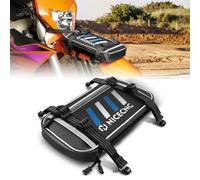 NICECNC Motorcycle Front Fender Bag, 5L Expandable Blue Upgraded Universal Tool Roll Organizer for Dirt Bike Motocross Enduro Off-Road Riding Adventures