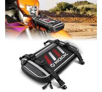 NICECNC Motorcycle Front Fender Bag, 5L Expandable Red Upgraded Universal Tool Roll Organizer for Dirt Bike Motocross Enduro Off-Road Riding Adventures