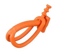 NICECNC Orange 145mm Rubber Battery Strap Elastic Battery Strap Compatible with KTM 125-500 EXC/EXC-F/EXCF Six Days/XC/XCW/XC-W/XCW TPI/XCW Six Days/XCF/XCF-W/ 1998-2022 See Fitment