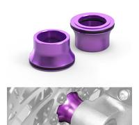 NICECNC Purple Front Wheel Hub Spacer Bushing Collars O-Ring Compatible with Surron Light bee X/S/ L1E Compatible with Segway X160 X260 ， CNC Front Wheel Spacer Kit