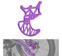 NICECNC Purple Rear Brake Disc Guard Protector Dual Caliper Mounting Designed Compatible with Surron Light bee X/S/ L1E Compatible with Segway X160 X260 See Fitmnet