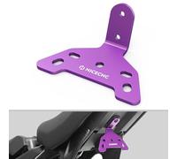 NICECNC Purple Tail Light Licence Plate Holder Mounting Bracket Compatible with Surron Light Bee X/S/ L1E Segway X260, X160,See fitment