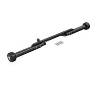NICECNC Rear Crash Bar Frame Guard Engine Guard Black Replaces Rear Footpegs Compatible with Dyna Models Excluding the Switchback See Fitments