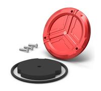 NICECNC Red Clutch Cover Insert with Bolts Compatible with Banshee 350 1987-2006, Replacement for 4L0-15431-01-00