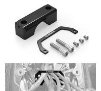 NICECNC Steering Stem Clamp Compatible with Honda TRX450R 2010-2014,TRX450ER Electric Start 2008-2009 2011-2014,TRX450R Kick Start 2008-2009 2012 Black, Replacement for 53220-HP1-A00