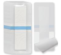 NICECONE 12 Pcs Waterproof Dressings for Wounds with Cotton Absorbent Pad, Large Long Post Adhesive Dressing Bandaid Tape Post Surgical Shower Protector for Swimming Tattoo Aftercare