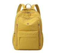 NICECY Backpack for women, large capacity lightweight versatile suitable for middle and high school backpack travel bag(yellow)