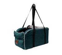 NICECY The lightweight and portable car pet bag is specially designed for small pets going out with a handbag design that is easy to carry(Deep Blue)