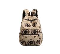 NICECY Vintage backpack with high aesthetic value, versatile and casual, large capacity backpack for college students(khaki)