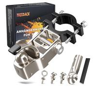 NICEDACK Bike Trailer Hitch/Coupler, Fits Most Seatpost Bike Trailers | Preferred Replacement Trailer Hitch, High-Strength Galvanized Steel, Heavy-Duty, Anti-Slip Secure Mounting & Stable Towing
