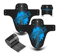 NICEDACK Mud Guard, 2Pcs MTB Bicycle Mudguards for 26" 27.5" 29" MTB Mountain Bike Rear and Front Mudguard Fender