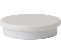 Niceday Round Magnets 30 mm White - 10/Pack