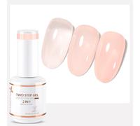 Nicedeco 2-Step Gel Nail Polish, 15ml UV/LED Soak-Off Gel Polish Nail Art Manicure Pedicure, Salon & Home Use - Long Lasting & Easy to Apply - TSG002