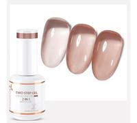 Nicedeco 2-Step Gel Nail Polish, 15ml UV/LED Soak-Off Gel Polish Nail Art Manicure Pedicure, Salon & Home Use - Long Lasting & Easy to Apply - TSG008