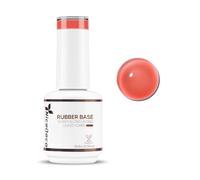 Nicedeco 4 In 1 Rubber Base Gel For Nails, Clear Sheer Color Gel Nail Polish UV LED, Elastic Rubber Nail Strengthen Enhance Base Coat 042