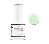 Nicedeco 4 In 1 Rubber Base Gel For Nails, Clear Sheer Color Gel Nail Polish UV LED, Elastic Rubber Nail Strengthen Enhance Base Coat 027