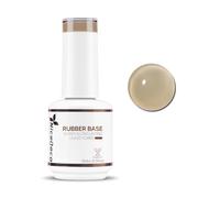 Nicedeco 4 In 1 Rubber Base Gel For Nails, Clear Sheer Color Gel Nail Polish UV LED, Elastic Rubber Nail Strengthen Enhance Base Coat 048