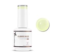 Nicedeco 4 In 1 Rubber Base Gel For Nails, Clear Sheer Color Gel Nail Polish UV LED, Elastic Rubber Nail Strengthen Enhance Base Coat 043