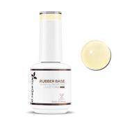 Nicedeco 4 In 1 Rubber Base Gel For Nails, Clear Sheer Color Gel Nail Polish UV LED, Elastic Rubber Nail Strengthen Enhance Base Coat 028