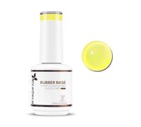 Nicedeco 4 In 1 Rubber Base Gel For Nails, Clear Sheer Color Gel Nail Polish UV LED, Elastic Rubber Nail Strengthen Enhance Base Coat 033