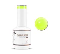 Nicedeco 4 In 1 Rubber Base Gel For Nails, Clear Sheer Color Gel Nail Polish UV LED, Elastic Rubber Nail Strengthen Enhance Base Coat 057