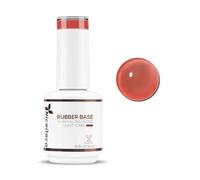 Nicedeco 4 In 1 Rubber Base Gel For Nails, Clear Sheer Color Gel Nail Polish UV LED, Elastic Rubber Nail Strengthen Enhance Base Coat 051